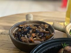 咸鱼茄子煲-海口滨海新村143号海南老字号炒菜店