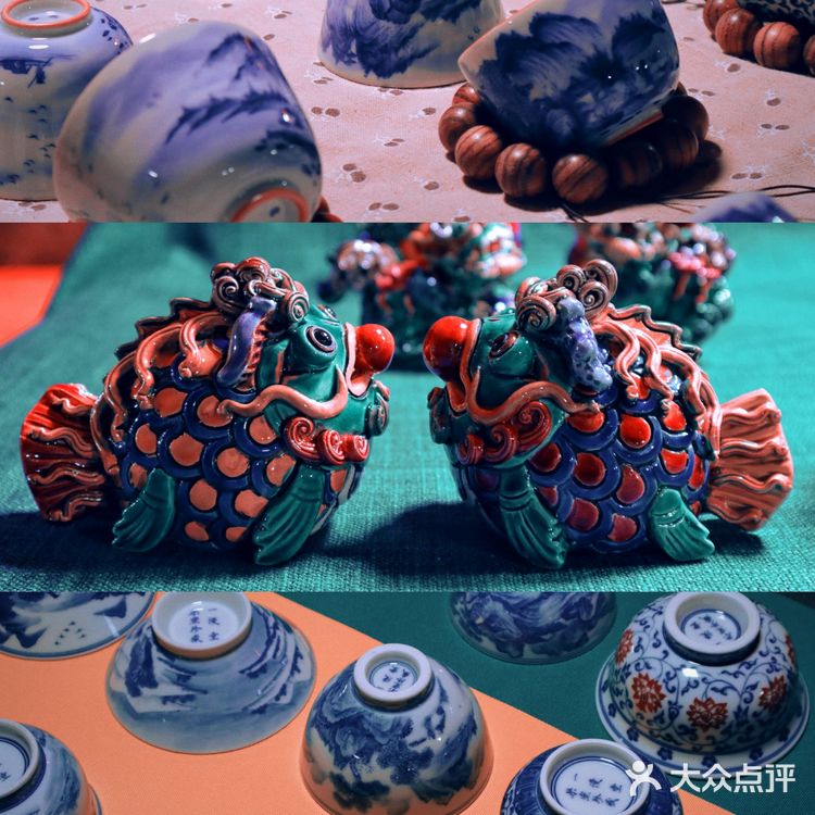 景德镇陶溪川文创街区瓷器夜市电影色调色