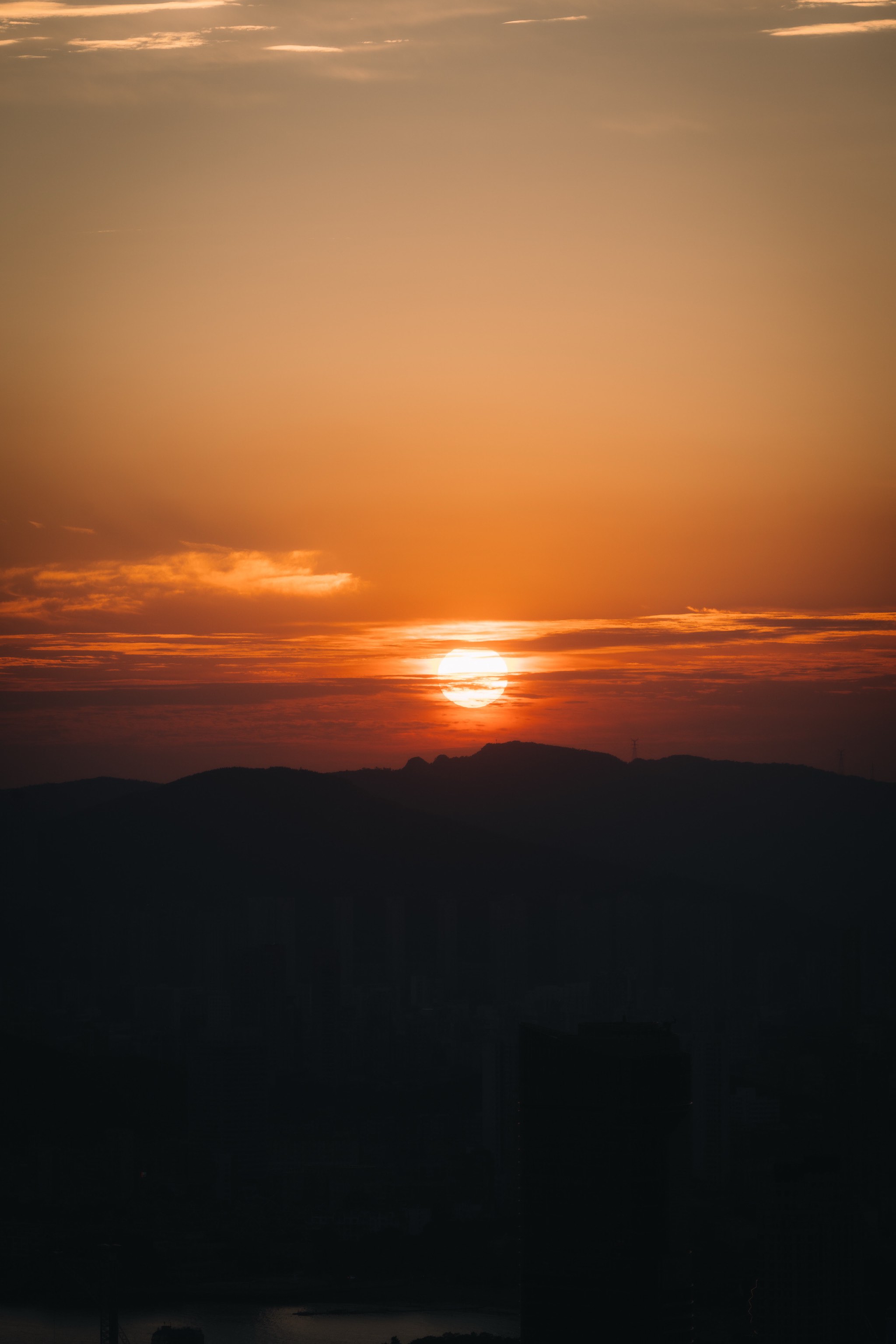 没赶上日出,不如等一场日落�