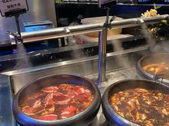 自助取餐区-梨花自助烤肉(天河城店)