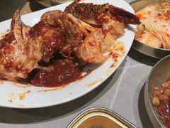 -草家酱蟹炭火烤肉店(珲春南路一店)