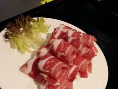 雪花牛肉-捞王猪肚鸡火锅(财富中心店)