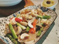 芦笋腰果炒双耳-T館·花园艺术餐厅
