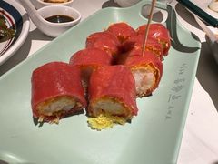 升级版墨鱼鲜虾红米肠-喜势点·糖沙翁手工茶点·本地人茶居(永庆坊店)