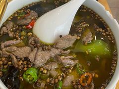 水煮花椒牛肉-大丰收脆鱼(万达江北店)