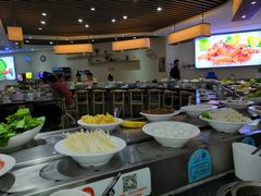 自助取餐区-咕叽咕叽自助烤肉小火锅(西城广场购物中心店)