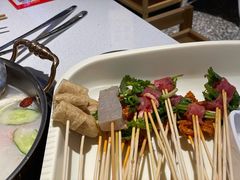 香菜牛肉-大斌家串串火锅(德思勤店)