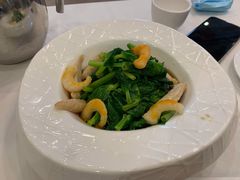捞汁鲜虾豌豆尖-功德林素菜饭庄(前门店)