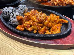 火辣无骨鸡爪-绣旻烤肉吧(总店)