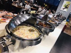 自助取餐区-汉丽轩韩式自助烤肉(大学城龙湖U城天街A馆店)