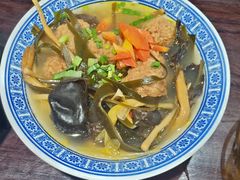 黄花木耳丸子汤丸子-蓝田九大碗民俗食府(蓝田店)