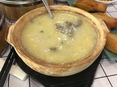 窝蛋牛肉粥-中国饭店-餐厅