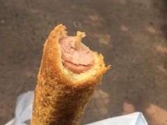玉米热狗-烘焙小餐车
