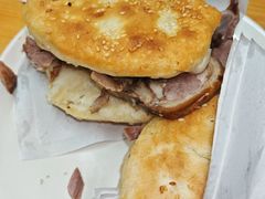 -京东一绝西海子西园烧饼夹肉