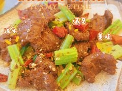 孜然羊肉-五台山正觉全素斋