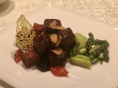 黑金雪花牛肉粒-上海和平饭店龙凤厅 Dragon Phoenix