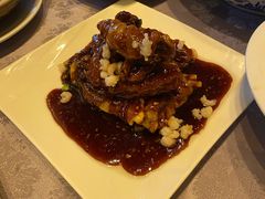 虾爆鳝背-山外山菜馆(玉泉路店)