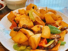 炸土豆块-清真·益鑫羊肉手抓馆(花园北街店)