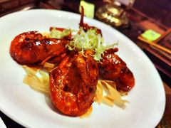 美极干煎罗氏虾-猪肉婆私房菜(华侨城店)