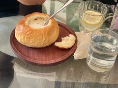 牡蛎奶油面包汤-The Rug Cafe(王府中环店)