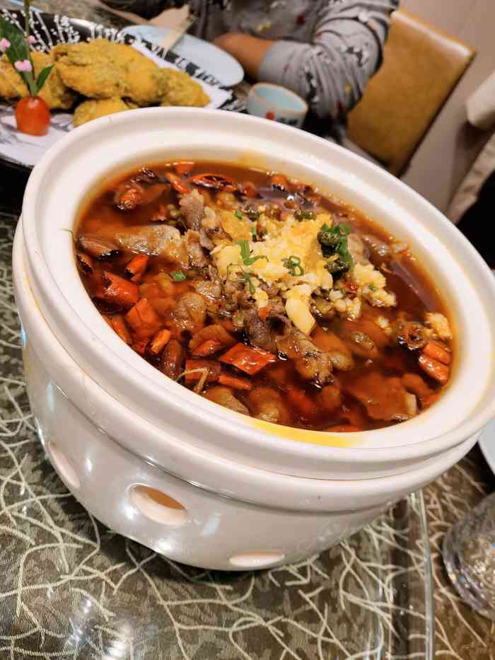 晟添福酒店(民航店)-"一如即往的好吃.蝶鱼头太有食欲了,端上来.