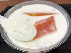 木瓜鲜奶+西米露+椰汁-百花传统甜品店(原址店)