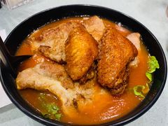 番茄浓汤鸡翅猪扒通粉-华嫂冰室(尖沙咀店)