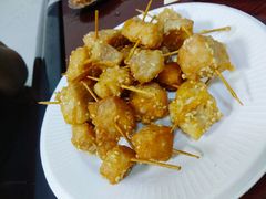 -老红桥炸灌肠牛肚锅烧烤(定福庄店)