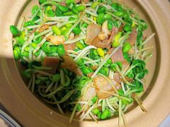 小炒黑豆苗-香阁餐厅·常州菜·常州菜代表品牌(新北奥体店)