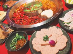 -谭鸭血老火锅(图书馆店)