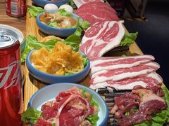 -明洞阿姨·韩式酱蟹烤肉·创意料理(三元桥店)