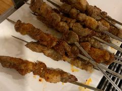 烤羊肉串-欢乐牧人蒙古炭烤羊腿(四平路店)