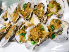 蒜蓉粉丝蒸夏贝-老东镇啤酒屋海鲜加工·蒸汽海鲜·海鲜烧烤(台东店)