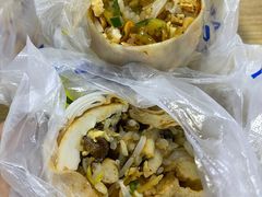 素卷馍加把子肉和卤蛋-安徽阜阳卷馍(西单店)