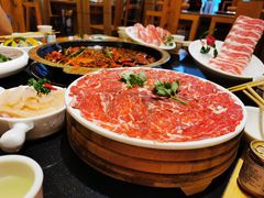 现切黄牛肉-一斗火锅·招财羊毛肚(北温泉九号店)
