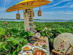 -七的湖·晚芳亭·阳澄湖农家菜·大闸蟹(莲花岛店)