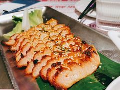 炭烧猪颈肉-新越盏·东南亚料理(捷登都会店)