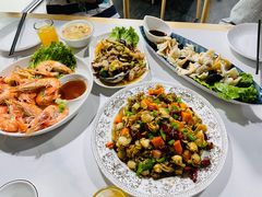 葱爆威海扇贝-威海渔村(静安旗舰店)