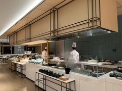 自助取餐区-上海金桥红枫万豪酒店-万豪中餐厅