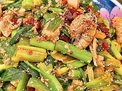 鱼籽鱼泡炒大蒜-绍兴名菜馆(可乐路店)