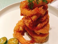 蜜汁酥皮虾-四季民福烤鸭店(王府井灯市口店)