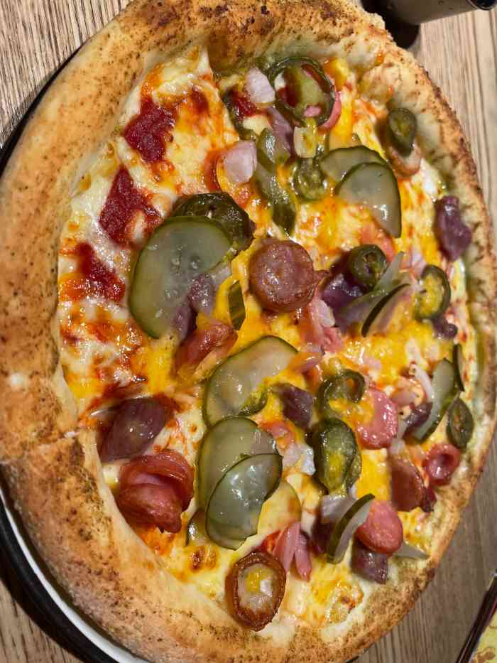 铁酱披萨(北仑银泰店)-"终于来打卡铁酱披萨了,男朋友一直念念叨叨.