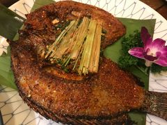 香茅草烤罗非鱼-紫滇源云南生态菜(丹凤街店)