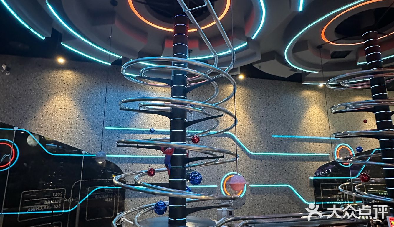 来北京旅游，我们定在了北京合生汇5楼的失重餐厅聚餐