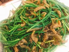 韭菜花炒河虾-大唐靓汤江门私房菜(景田店)