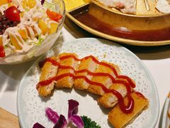 虾饼-猪啊牛呀羊啊铜盘烤肉(正大广场店)