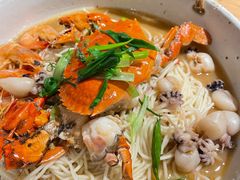 膏蟹拌面-十面欢腾·海鲜面·台式Bistro(长乐路店)