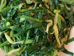 韭菜茄子毛豆-侬佳蒸菜馆(听潮店)