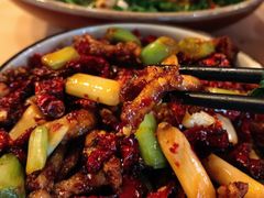 宫爆板筋-山石榴·贵州菜(丰盛里店)