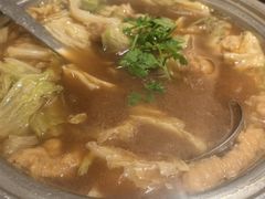 小酥肉炖白菜-山东宾馆·齐鲁苑餐厅